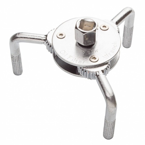 Llave filtro de aceite de 3 garras