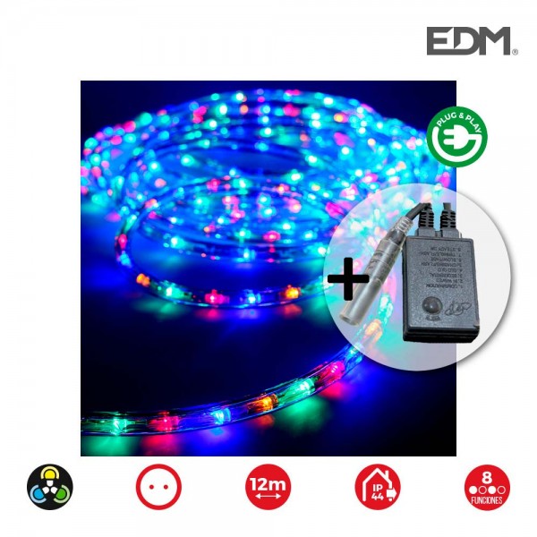 Kit flexiled multifuncion multicolor 12 m