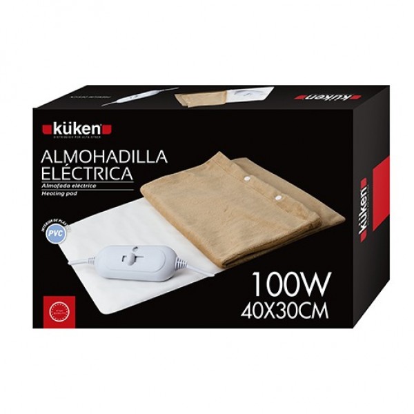 Almohadilla elect.plast.funda kuken 100w