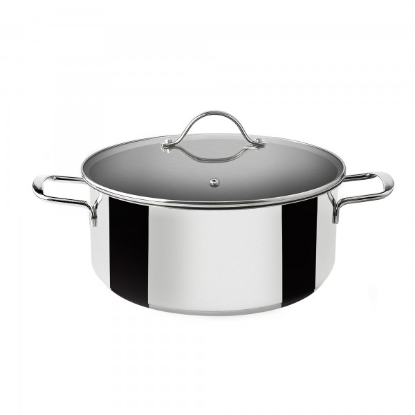 Cacerola supreme inox. 26 cm.