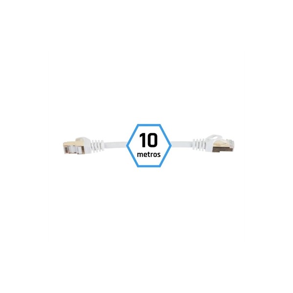 Iggual latiguillo cat7 sftp lszh 10 metros blanco