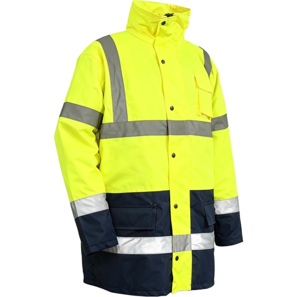 Parka reflectante amarillo t.   s